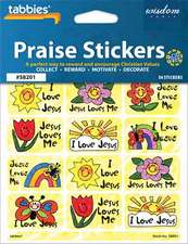 Tabbies Praise Stickers - Jesus Love