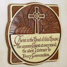 Christ Head of House Plaque