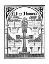 Altar Flower Chart #1