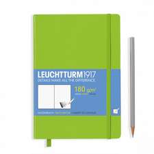 Agendă Sketchbook Leuchtturm (A5): Lime, Medium