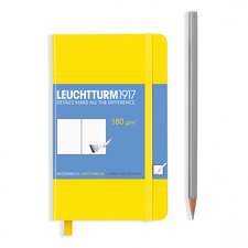 Agendă Sketchbook Leuchtturm (A6): Lemon, Pocket