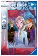 Ravensburger Puzzle 12866 - Elsa, Anna und Kristoff - 300 Teile XXL Die Eiskönigin 2 Puzzle für Kinder ab 9 Jahren