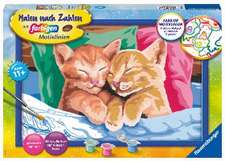 Ravensburger Malen nach Zahlen 28986 - Verschmuste Kätzchen - Kinder ab 11 Jahren