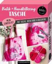 Mein Batik + Handlettering Starter-Set - Tasche