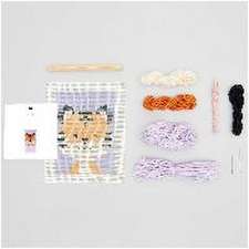 Longstitch Stickpackung Tiger, 6-tlg, 18 x 30cm