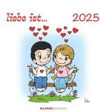 liebe ist... 2025 - Postkarten-Kalender - Kalender-mit-Postkarten - zum-raustrennen - 16x17