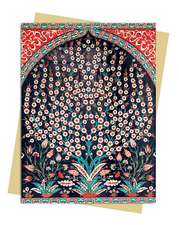 Turkish Wall Tiles Greeting Card: Pack of 6