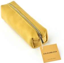 COLOURBLOCK SLIM PENCIL CASE SAFFRON