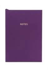 COLOURBLOCK A5 NOTEBOOK RICH PLUM