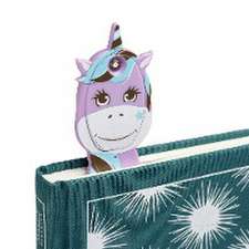 Flexilight Pals Leselicht (Einhorn) - lila - 2 in 1 Leselampe & Lesezeichen - LED Leselicht - Geschenk für Leser, Buchliebhaber - Deutsche Ausgabe