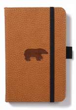 Dingbats* Wildlife A6 Pocket Brown Bear Notebook - Dotted