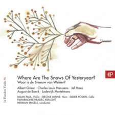 In Flanders' Fields Vol.96-Where Are The Snows