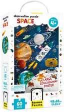 Observation Puzzle Space Age 4+ Puzzle and Poster