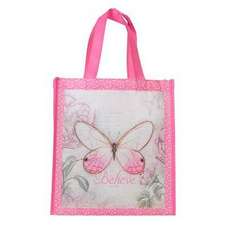 Tote Butterfly Pink Believe Mark 9