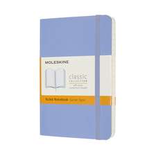 Moleskine Pocket Ruled Softcover Notebook: Hydrangea Blue