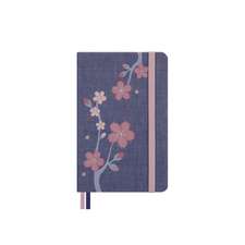 Moleskine Sakura 2025 Pocket Ruled Hardcover Notebook