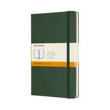 Moleskine Large Ruled Hardcover Notebook: Myrtle Green