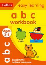 Collins Easy Learning Preschool: ABC Workbook Ages 3-5