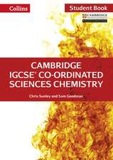 Cambridge Igcse(r) Co-Ordinated Sciences Chemistry: Student Book