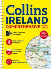 Collins Maps: Comprehensive Road Atlas Ireland