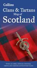 Collins: Collins Clans and Tartans Map of Scotland