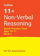 Collins 11+ Non-Verbal Reasoning Quick Practice Tests (Age 10-11) Year 6 Book 2