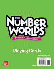 Number Worlds Level a Playing Cards