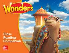 Wonders Close Reading Companion, Grade 3