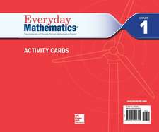 Everyday Mathematics 4, Grade 1, Activity Cards