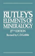 Rutley’s Elements of Mineralogy