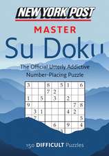 New York Post Master Su Doku: Difficult