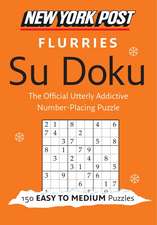 New York Post Flurries Su Doku (Easy/Medium)