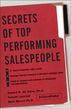 Secrets of Top-Performing Salespeople