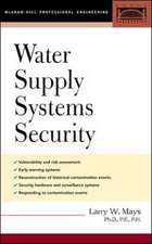 Water Supply Systems Security