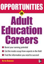 Opportunities in Adult Education