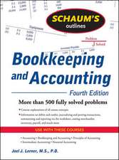 Schaum's Outline of Bookkeeping and Accounting, Fourth Edition