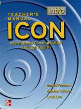 ICON TEACHER'S MANUAL INTRO