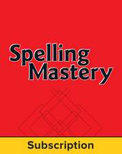 Spelling Mastery Level A Student Online Subscription, 1 year