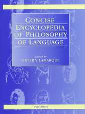 Concise Encyclopedia of Philosophy of Language