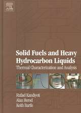 Solid Fuels and Heavy Hydrocarbon Liquids: Thermal Characterization and Analysis