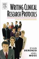 Writing Clinical Research Protocols: Ethical Considerations