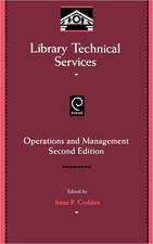 Library Technical Services – Operations and Management