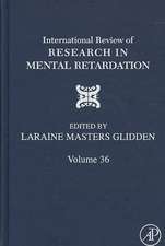 International Review of Research in Mental Retardation