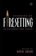 Handbook on Firesetting in Children and Youth