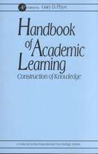 Handbook of Academic Learning: Construction of Knowledge