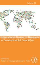 International Review of Research in Developmental Disabilities