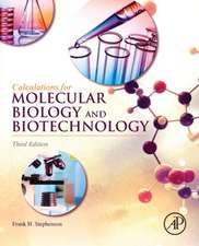 Calculations for Molecular Biology and Biotechnology