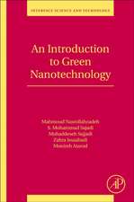 An Introduction to Green Nanotechnology