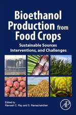 Bioethanol Production from Food Crops: Sustainable Sources, Interventions, and Challenges