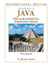 Introduction to Java Programming, Comprehensive: International Edition